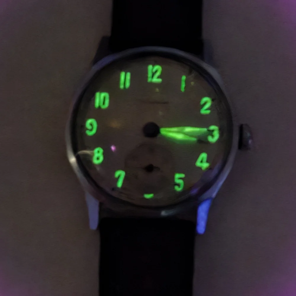 Swiss Military Trench 15J Watch W/ Personal Name Engraving Runs